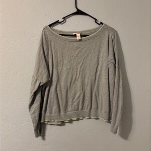 Xl Victoria secret sweat shirt in grey and mint